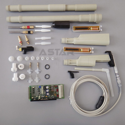 Gema Pg Pcb Powder Coating Parts Pg2a Original Gun Shell Cascade Estensione Cscade