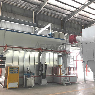 Prova automatica elettrostatica di recupero di esplosione della cabina di spruzzo del rivestimento della polvere