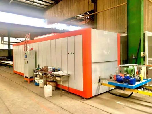 Alluminio di legno dell'attrezzatura 7.5KW di trasferimento di calore automatico del grano