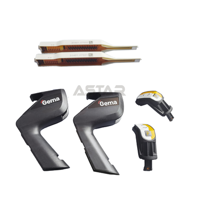 La pistola ricoprente della polvere di Gema Optiselect Pro Gm 04 risparmia il supporto della stampa della cascata