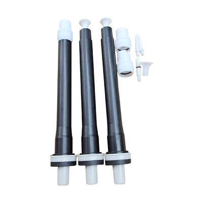 Ugello a getto piatto completo dritto da 250 mm Kit di prolunga per ugello E-Gun Electron