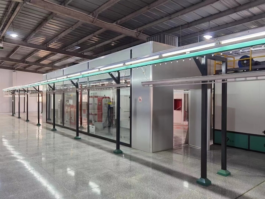 linea di rivestimento automatica della polvere 40m/Hour per il Mdf di legno della mobilia del piatto di legno