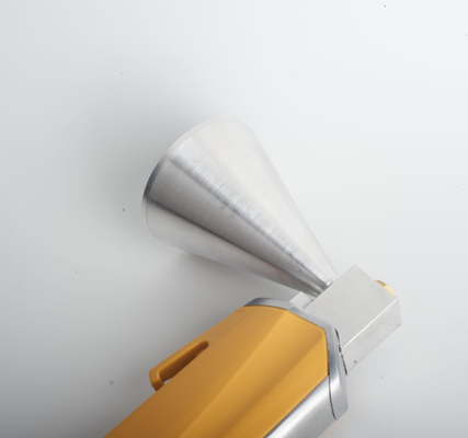 Lunghezza di cavo elettrostatica di capacità 5m della tazza della pistola 150mm*90mm del rivestimento della polvere 100KV