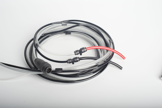 Lunghezza di cavo elettrostatica di capacità 5m della tazza della pistola 150mm*90mm del rivestimento della polvere 100KV