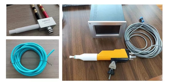 Macchina di rivestimento in polvere elettrostatica per smalto Pistola di spruzzatura di polvere elettrostatica Adesione eccellente