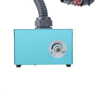 Macchina di rivestimento in polvere elettrostatica ad alta velocità Ioni elettrostatici Serpente di vento Induzione automatica Rimozione della polvere Air Gun