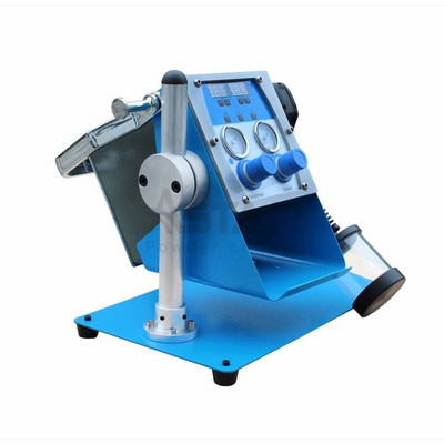Macchina di rivestimento manuale da tavolino regolabile della polvere di buoni modi di prezzi tre