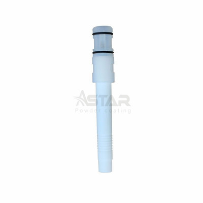 GEMA IG07 Bianco con anello O nero PTFE Venturi Powder Coating Ricambi