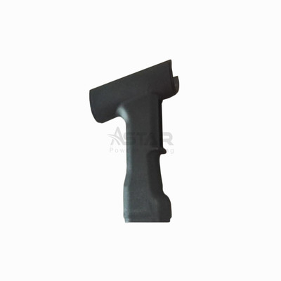 Manico di pistola di rivestimento manuale in polvere di plastica nera compatibile Wagner C4
