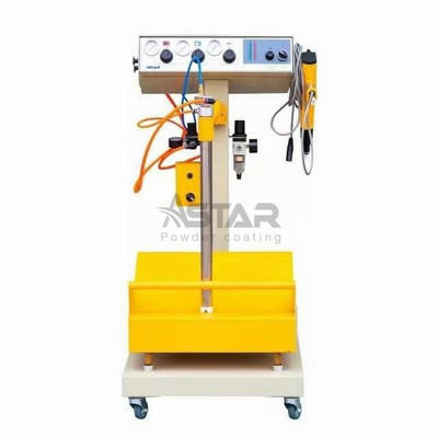 Macchina di rivestimento manuale a polvere a vibrazione con cambiamento rapido del colore