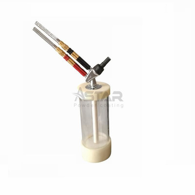 Coppa di rivestimento in polvere portatile di plastica di piccole e medie dimensioni