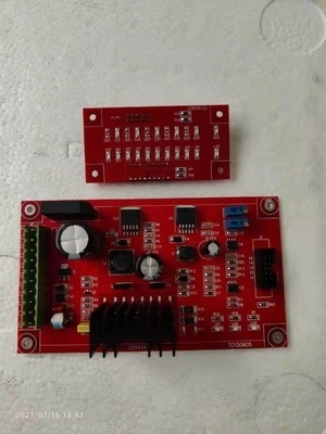 Display a LED a regolazione singola 12v Circuito PCB per spruzzatura elettrostatica