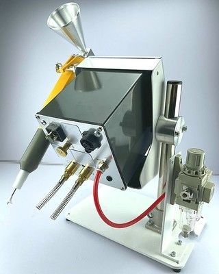 Sistema di verniciatura a polvere elettrostatica con display LCD