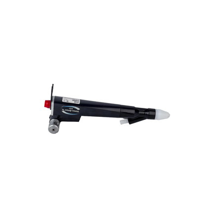 228657 Versa Spray II pistola di rivestimento in polvere automatica negativa con montaggio Shur-Lok e ugello a spruzzo piatto da 2,5 mm