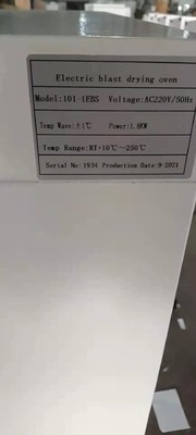 1.8KW Forno elettrico ad asciugatura a risalto Temperatura industriale costante