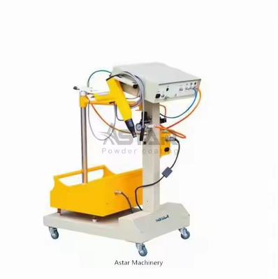 Macchina di rivestimento in polvere AS801V di alta qualità Cambiamento rapido del colore con vibrazione Manuale elettrostatico economico OEM personalizzabile