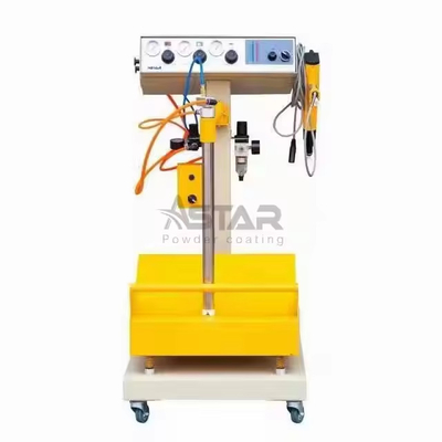Macchina di rivestimento in polvere AS801V di alta qualità Cambiamento rapido del colore con vibrazione Manuale elettrostatico economico OEM personalizzabile