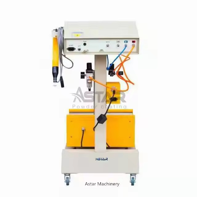 Macchina di rivestimento in polvere AS801V di alta qualità Cambiamento rapido del colore con vibrazione Manuale elettrostatico economico OEM personalizzabile