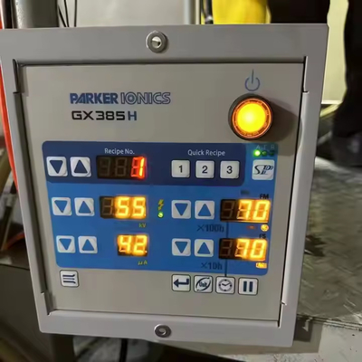 Parker Ionics GX8500 macchina per rivestimento in polvere con pistole GX385H e GX132 attrezzature di verniciatura in acciaio componenti principali del motore