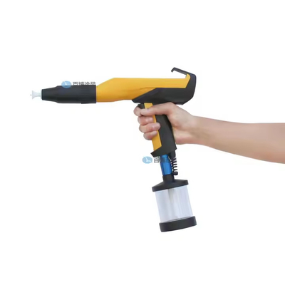 Macchine per la spruzzatura di polvere di laboratorio Apparecchiature per la plastificazione della superficie metallica Pistola elettrostatica per la spruzzatura di polvere