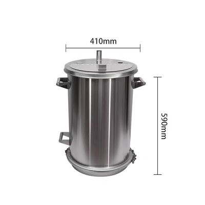 Tramoggia fluidizzante in acciaio inossidabile per verniciatura a polvere per macchina di verniciatura a polvere