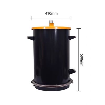 Tramoggia fluidizzante in acciaio inossidabile per verniciatura a polvere per macchina di verniciatura a polvere