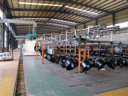 Linea di rivestimento elettrostatica automatica della polvere del hub di ruota