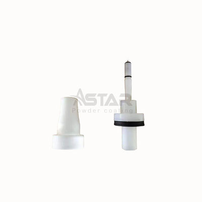 1008257 1008258 Ugello Rotondo Completo NS09 ricambi per verniciatura a polvere