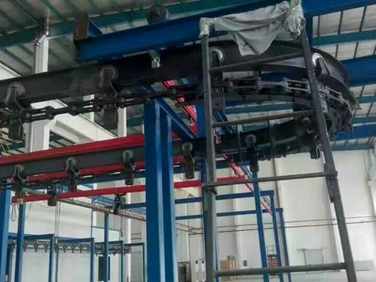 Linea di rivestimento automatica della polvere dell'alto carico per i prodotti pesanti