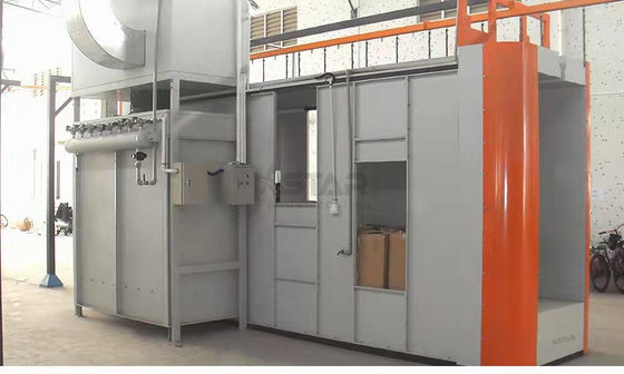 Cabina della pittura della mano della polvere di recupero del filtro dal PVC