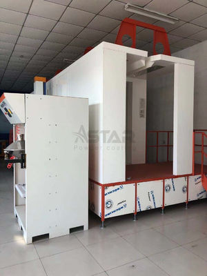 Cabina elettrostatica del rivestimento della polvere di recupero del ciclone