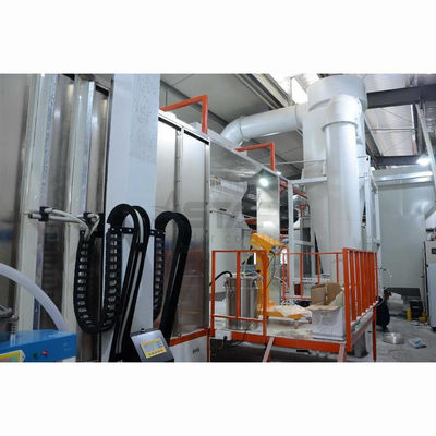 Prova automatica elettrostatica di recupero di esplosione della cabina di spruzzo del rivestimento della polvere