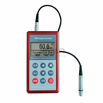 Doppio magnetismo F1 Eddy Current N1 dello spessimetro della pittura della sonda