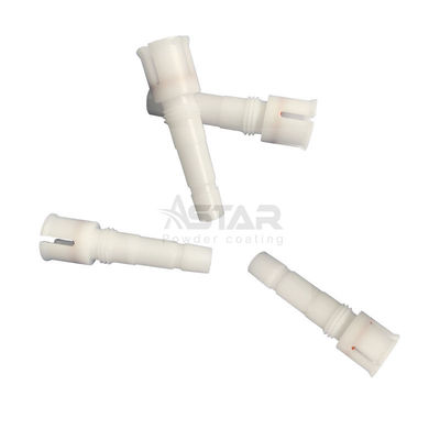Pezzi di ricambio compatibili del rivestimento della polvere di Nordson di dimensione standard del materiale di PTFE
