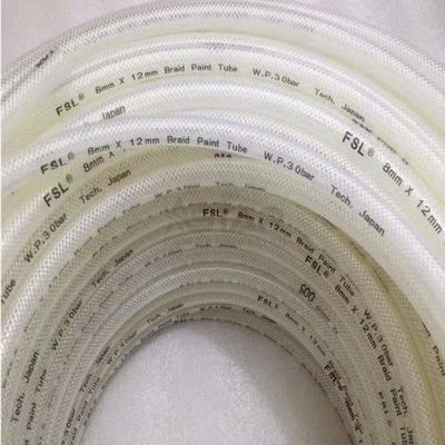 Non tubo flessibile resistente all'uso bianco del rivestimento della polvere del bastone
