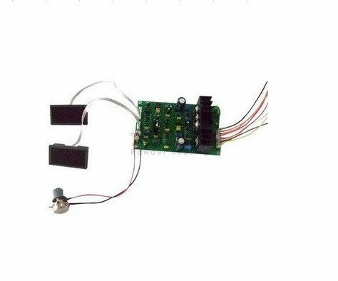 Due polvere elettrostatica di Digital Dispay 12V che ricopre PWB