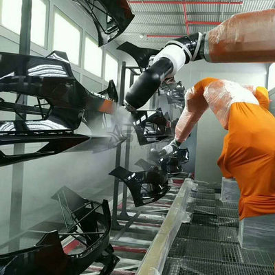 Robot di verniciatura a spruzzo automatico di 6 assi del paraurti dell'automobile