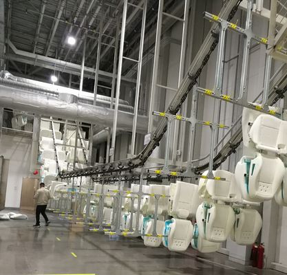 L'automobile Seat incolla la linea di rivestimento elettrostatica della polvere