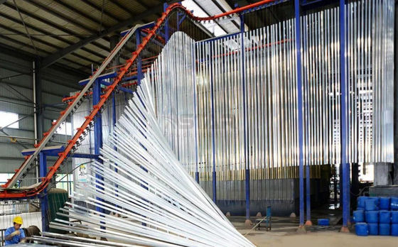 Macchina di rivestimento di alluminio verticale della polvere