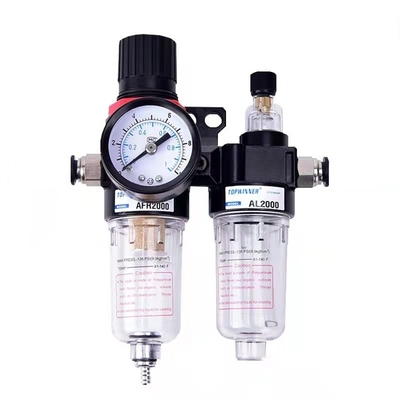 filtro dell'aria del duplex dell'unità di elaborazione di fonte del gas del separatore di acqua dell'olio AFC2000 di 8mm