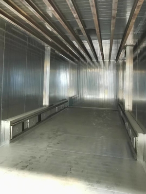 Linea elettrostatico della verniciatura a spruzzo per il trasporto manuale su misura del profilo