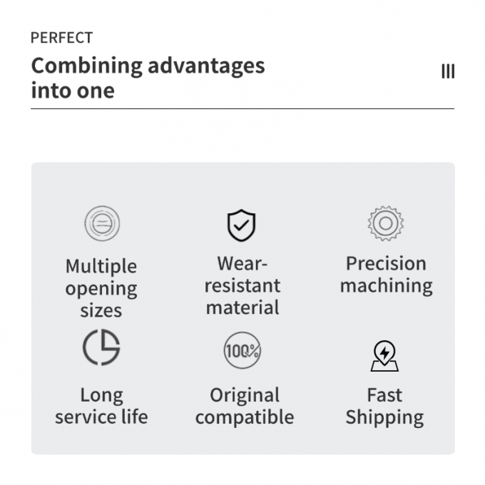 Ugello personalizzabile quadrato per risciacquo per sistema di pretrattamento industriale con supporto OEM 3
