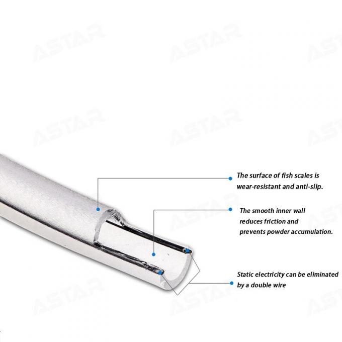 11/16 mm 105139 12/18 mm 1001674 10/15 mm 1001673 POE Tubo di polvere conduttiva antistatica OEM Personalizzabile 1