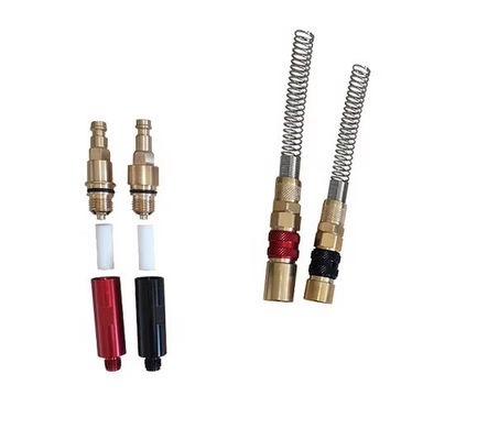 261645 261637 1005589 1005590 Iniettore di polvere IG06 Raccordo a sgancio rapido e gruppo valvola di ritegno aria