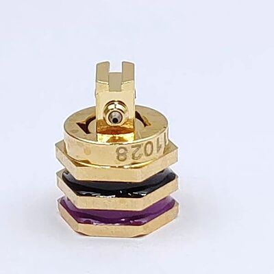 1011028 Ugello Monoforo di Ricambio Dia 0,71 mm per Pistola per Colla a Caldo