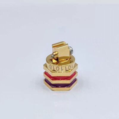 1011018 Ugello Monoforo di Ricambio Dia 0.46mm per Pistola per Colla a Caldo