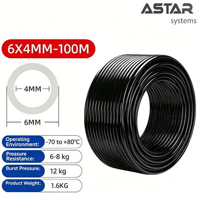 Upe tubo di vernice resistente alla corrosione 6*4mm 8*5mm 8*6mm