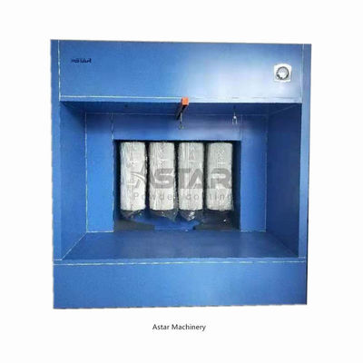 Cabina di spruzzo del rivestimento della polvere del gruppo di lavoro della mano, cabina del rivestimento della polvere del filtro dalla cartuccia